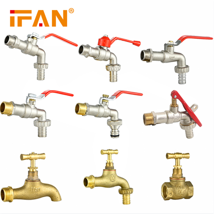Einfach zu installierender Wasserhahn aus Messing