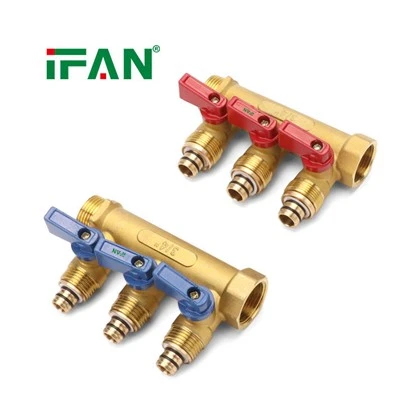 IFAN-Fußbodenheizungsverteiler aus Messing